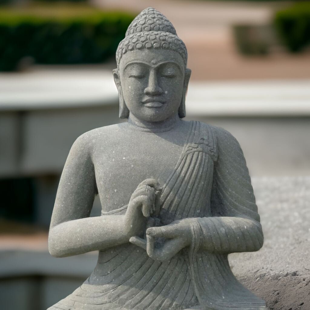 Sitzender Buddha mit Vitarka Mudra