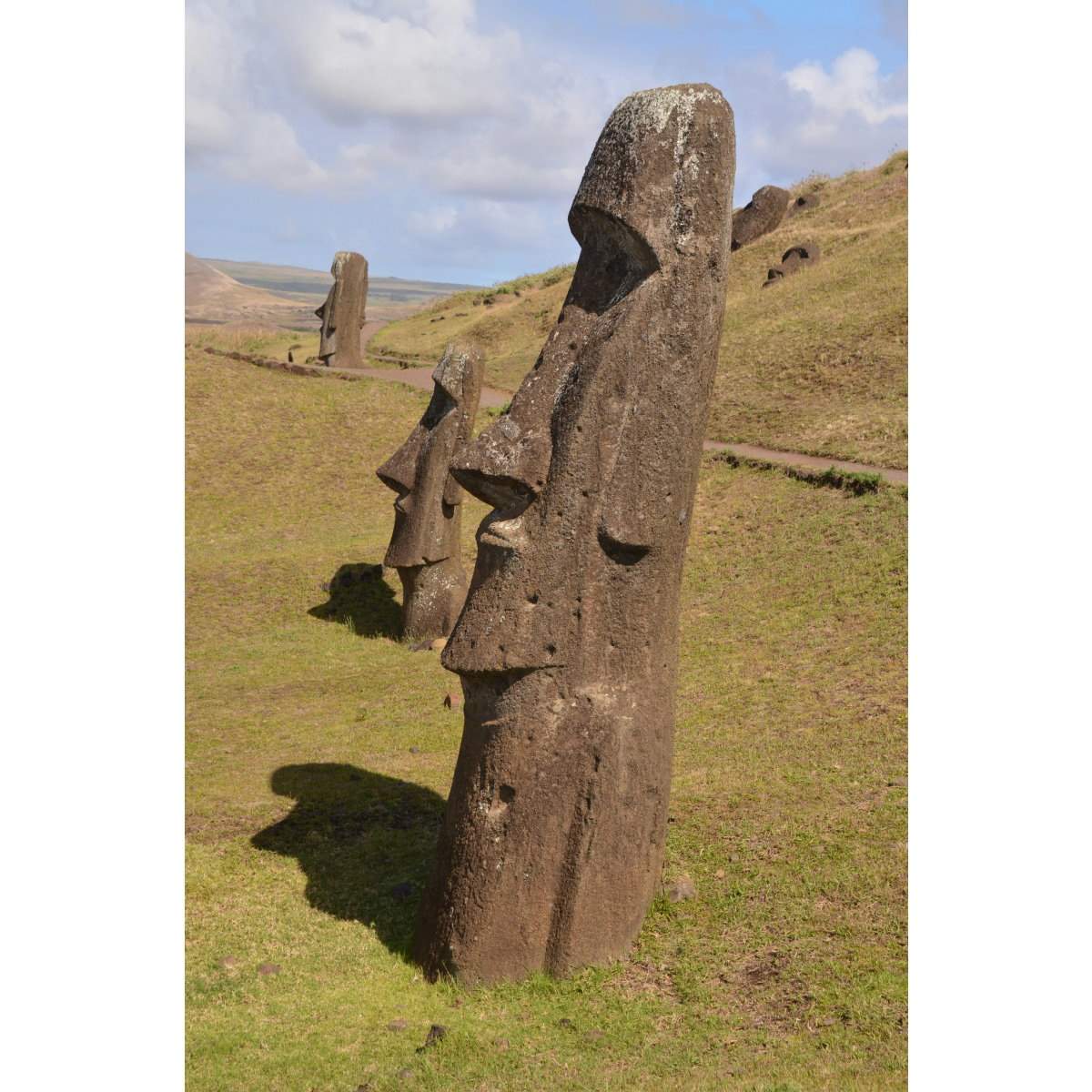 Osterinsel Moai Kopf Statue