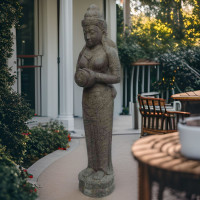 Dewi Sri Reisgötting als Wasserspiel
