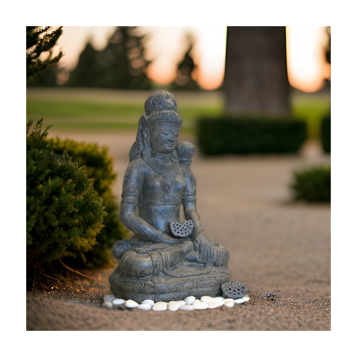 Gartenfigur Shiva