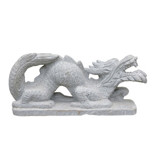 Drachen Gartenfigur