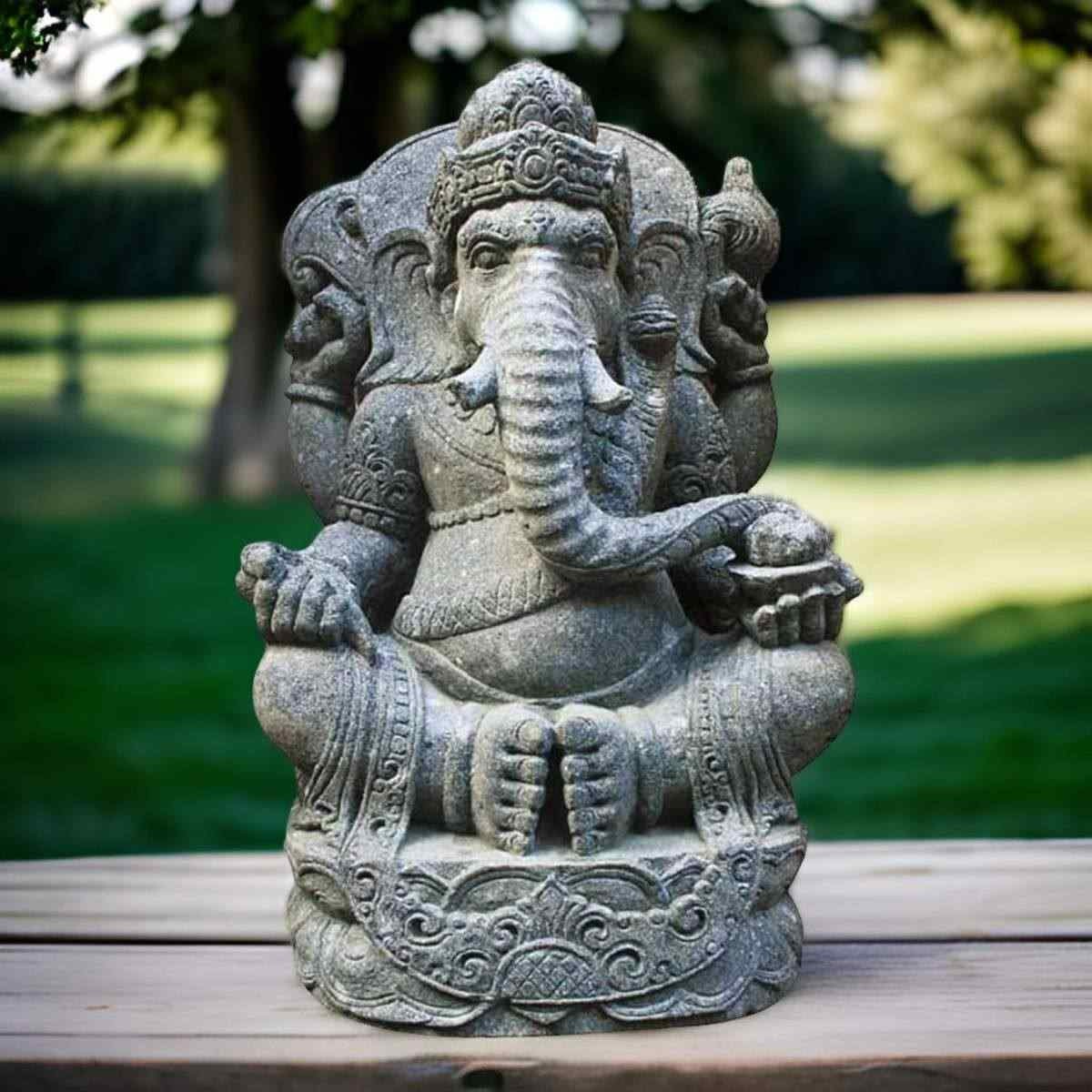 Steinfigur Ganesha 60-120 cm