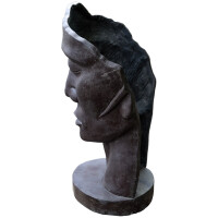 Gartenfigur Gesicht