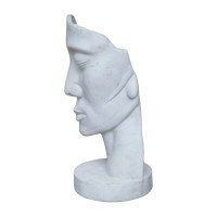 Gartenfigur Gesicht