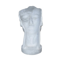 Gartenfigur Gesicht
