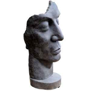 Gartenfigur Gesicht