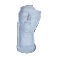 Gartenfigur Gesicht