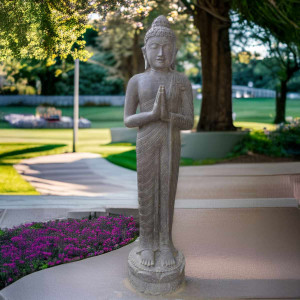 Stehende Buddha Statue Namaste 119-158 cm