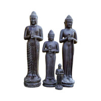 Stehende Buddha Gartenfigur