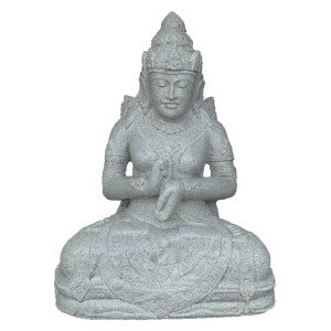 Reisgöttin Dewi Sri Steinfigur