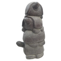 Schildschröten als Gartenfigur