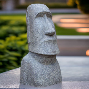 Osterinsel Moai Kopf Gartenstatue