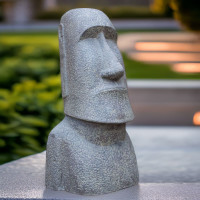 Osterinsel Moai Kopf Gartenstatue