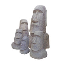 Osterinsel Moai Kopf Gartenstatue