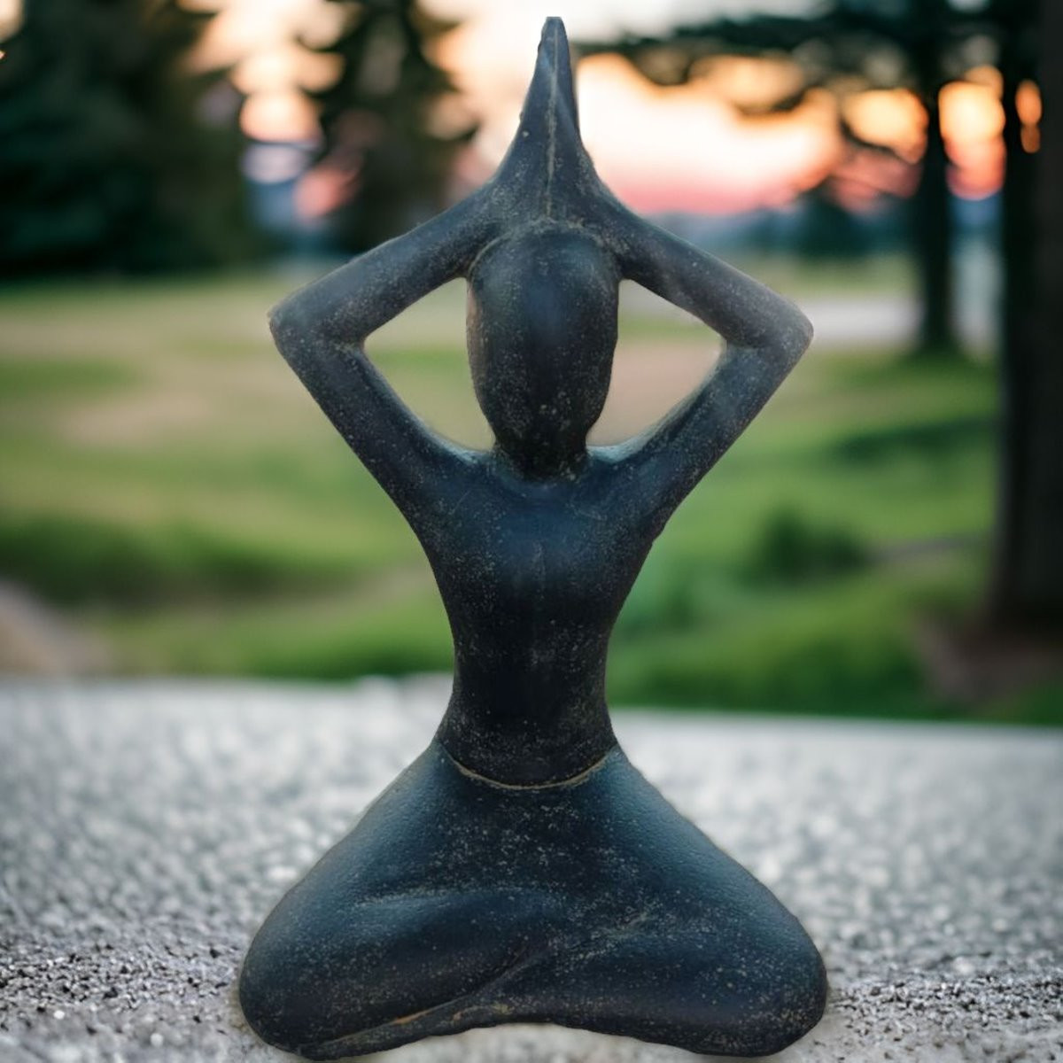 Yoga Gartenfigur Namaste