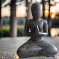 Yoga Gartenskulptur "Namaste"