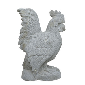 Hahn Gartenskulptur
