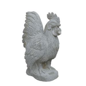 Hahn Gartenskulptur