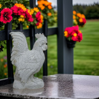 Hahn Gartenskulptur