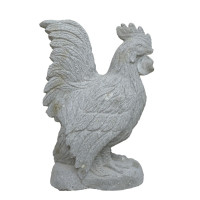 Hahn Gartenskulptur