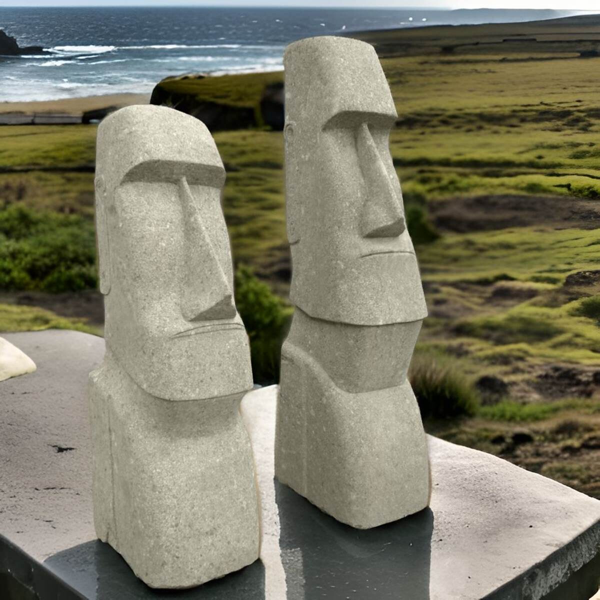 Osterinsel Moai Kopf