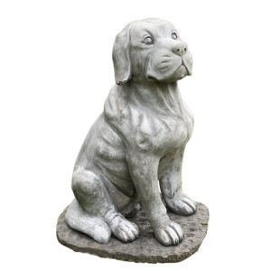 Gartenfigur Hund
