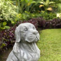 Gartenfigur Hund