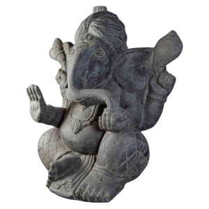 Sitzende Ganesha mit Turban