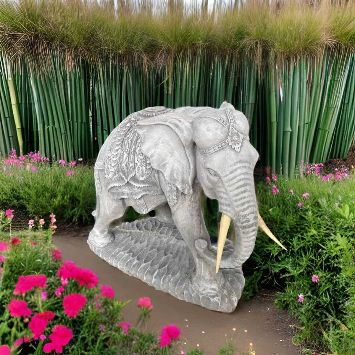 Gartenfigur Elefant